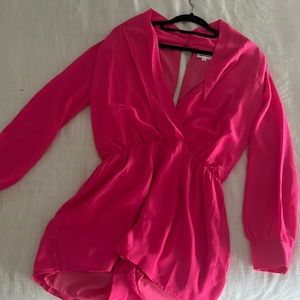 Super down revolve pink romper! Never even worn!